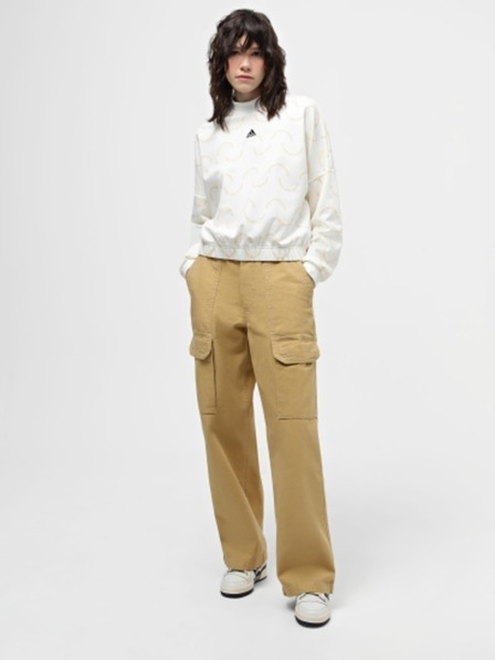 Vans Damen braune Jeans-Hose Vans Arroyo Wide Leg Cargo P Antelope