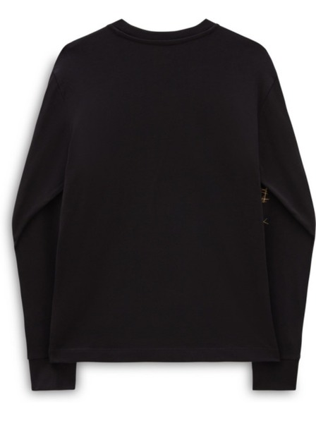 Vans Damen schwarzes Langarm-T-Shirt Vans Password