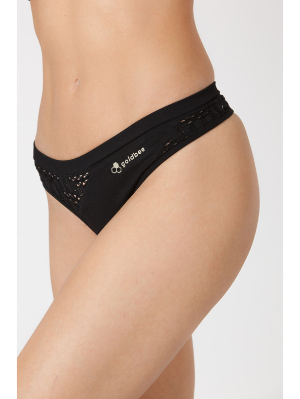 GoldBee Unterhose GoldBee BeString GL Black 3.0