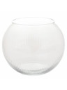Casa de Engel Glas-Vorratsbehälter mit Rillen - Kugel 19cm, 6/204