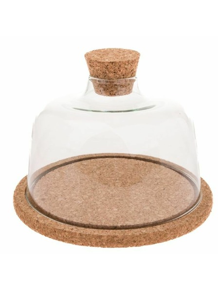 Casa de Engel Glasdeckel mit Korkunterlage, 11cm, 18/180