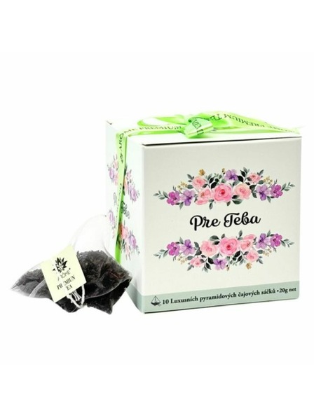 Casa de Engel Tee in Box, schwarz, 2 Geschmacksrichtungen à 5 Stück, Rose, Orange und Zimt, 0/48