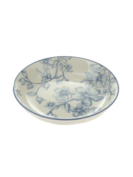 Casa de Engel Keramischer Dessertteller Ø 10cm - blaue Blumen, 12/96