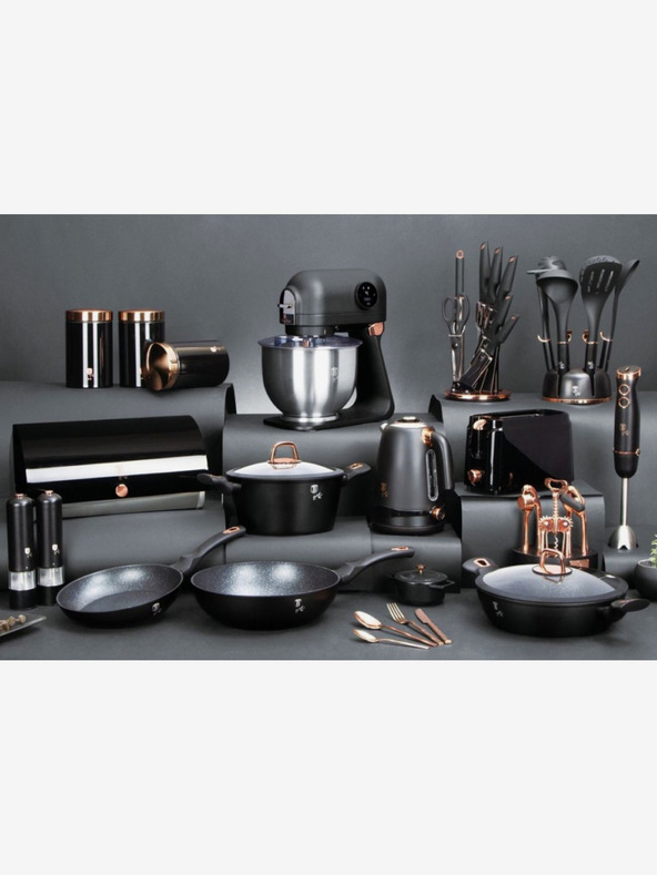 Berlingerhaus Elektrische Salz- und Pfeffermühle BERLINGERHAUS Black Rose Collection