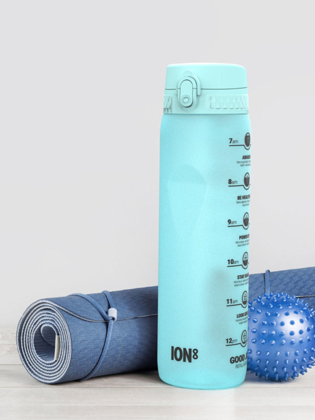 ION8 Hellblaue Ion8 Leak Proof Motivator Flasche (1000 ml)