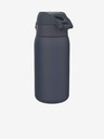 ION8 Graublaue auslaufsichere Edelstahlflasche Ion8 Leak Proof (400 ml)