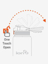 ION8 Blau-rosa Flasche Ion8 Leak Proof Motivator (1000 ml)
