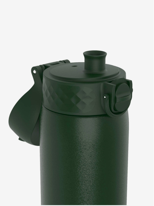 ION8 Dunkelgrüne Edelstahl-Flasche Ion8 Leak Proof (600 ml)