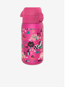 ION8 Dunkelrosa gemusterte Flasche Ion8 Leak Proof Cats (350 ml)