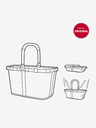 Reisenthel Grauer Einkaufskorb mit rosa Rahmen Reisenthel Carrybag