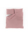Kvalitex Französische Musselin-Bettwäsche 200x200, 70x90cm rosa Kvalitex