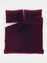 Kvalitex Satin-Bettwäsche LUXURY COLLECTION 140x200, 70x90cm weinrot Kvalitex