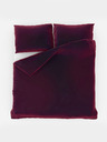 Kvalitex Satin-Bettwäsche LUXURY COLLECTION 1+2, 240x200, 70x90cm weinrot Kvalitex