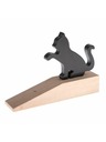 Casa de Engel Holz-Türstopper - Katze, 12/36