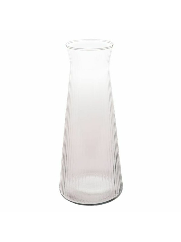 Casa de Engel Glasvase mit Rillen 25cm, 8/180