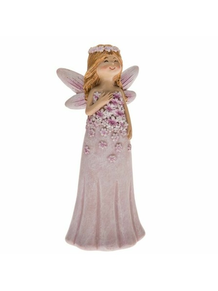 Casa de Engel Polyresin-Fee 13cm - Blumen, 6/72
