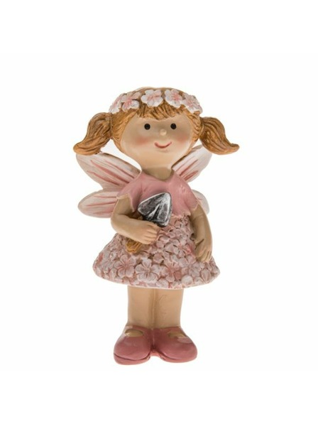 Casa de Engel Polyresin-Fee 9cm - Blumen, 12/144