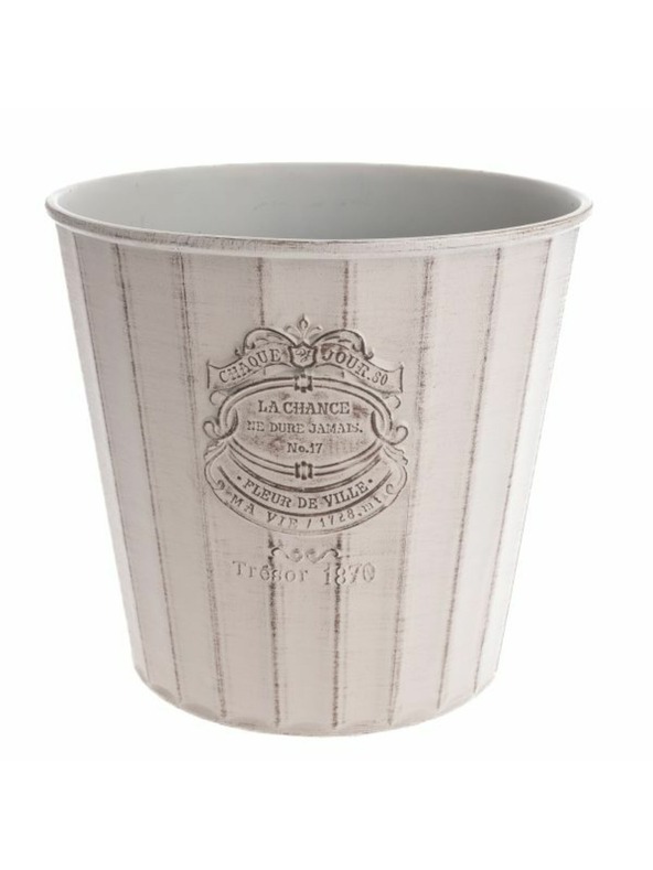 Casa de Engel Blumentopf-Überzug - Öko-Kunststoff, beige, 0/12