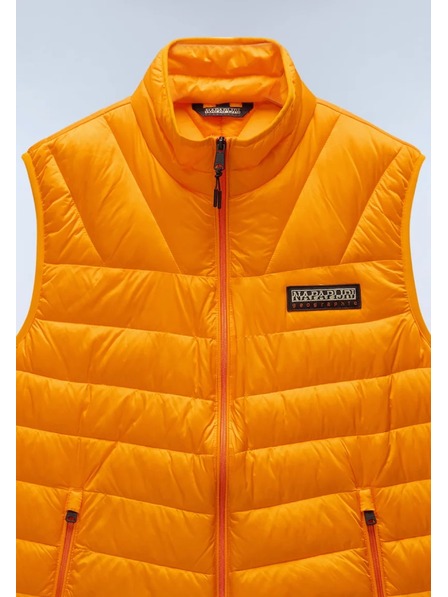 Napapijri Herren orange Marigold Weste Napapijri Aerons V 3