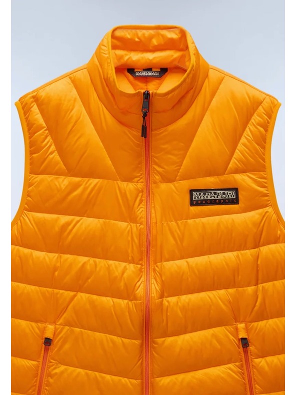 Napapijri Herren orange Marigold Weste Napapijri Aerons V 3