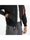 Alpha Industries Herren schwarze Bomberjacke Alpha Industries MA-1 TT Hood