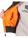 Alpha Industries Herren schwarze Bomberjacke Alpha Industries MA-1 Heritage