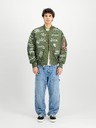 Alpha Industries Herren grüne Bomberjacke Alpha Industries MA-1 Peace