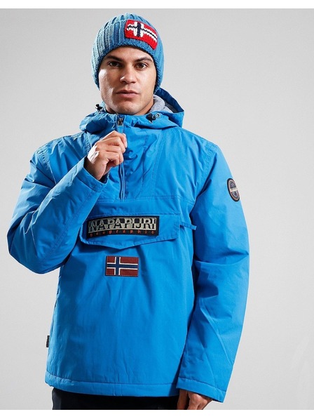 Napapijri Herren blaue Jacke Napapijri Rainforest Wint 3 Blue Sapphire