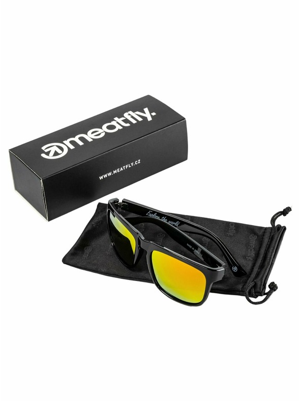Meatfly Meatfly polarisierende Sonnenbrille Ronnie Black | Schwarz | Größe