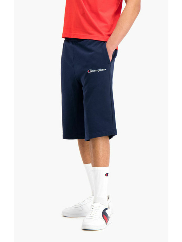 Champion Herren blaue Sportshorts Bermuda