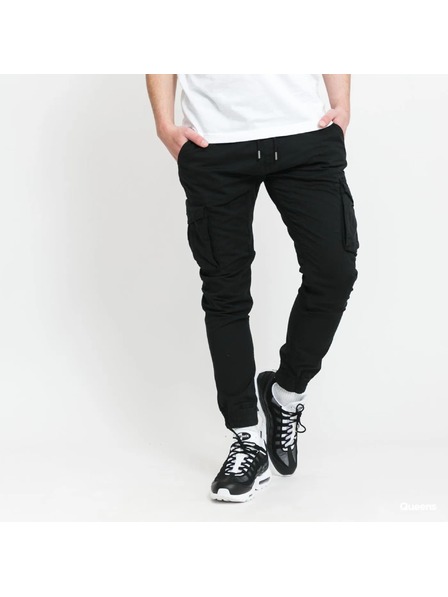 Alpha Industries Herren schwarze Jogginghose Alpha Industries Cotton Twill Jogger