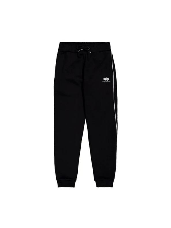 Alpha Industries Herren schwarze Jogginghose Alpha Industries Track Jogger Small Logo