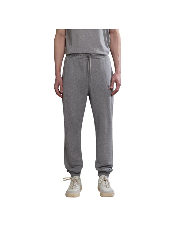 Napapijri Herren graue Jogginghose Napapijri M-Kashba Grey Melange