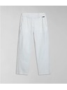 Napapijri Damen weiße Hose Napapijri M-Aberdeen W N1A White Whisper