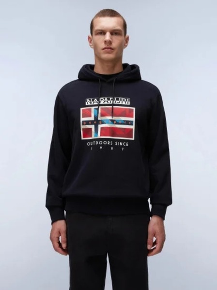 Napapijri Herren schwarzer Pullover Napapijri B-Dorees