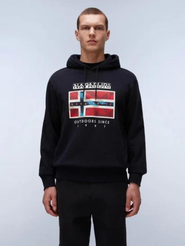Napapijri Herren schwarzer Pullover Napapijri B-Dorees