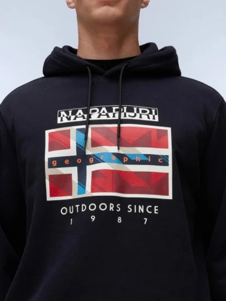 Napapijri Herren schwarzer Pullover Napapijri B-Dorees