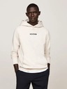 Tommy Hilfiger Herren weißer Pullover Monotype Heathered Oatmilk Tommy Hilfiger