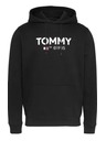 Tommy Jeans Herren schwarzer Pullover Tommy Jeans bds Black