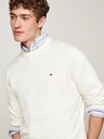 Tommy Hilfiger Herren Weißer Pullover Ivory Tommy Hilfiger