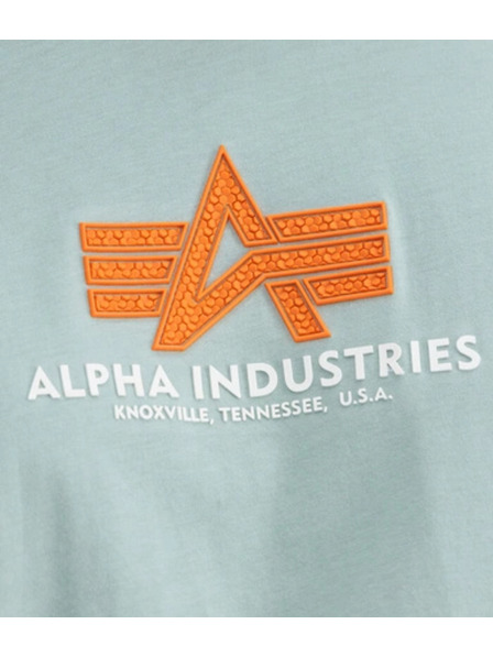 Alpha Industries Herren Grünes T-Shirt Alpha Industries Basic T Dusty Green