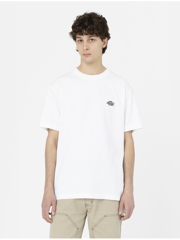 Dickies Weißes Herren T-Shirt Dickies Summerdale Tee SS White