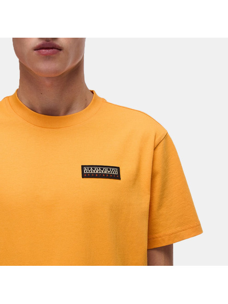 Napapijri Herren Gelbes T-Shirt s-iaato Napapijri