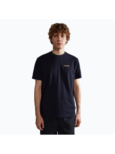 Napapijri Dunkelblues Herren-T-Shirt s-iaato Napapijri