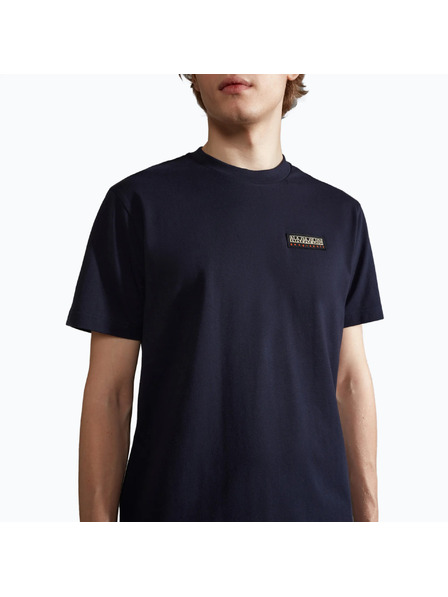 Napapijri Dunkelblues Herren-T-Shirt s-iaato Napapijri
