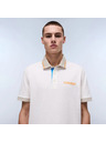 Napapijri Weißes Herren-Poloshirt e-zeri Napapijri