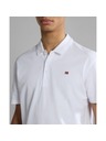 Napapijri Weißes Herren-Poloshirt 0021 Napapijri