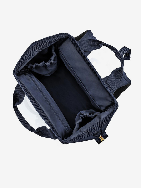 Reisenthel Dunkelblauer Damen-Rucksack Reisenthel Allrounder R Rhombus Midnight Gold