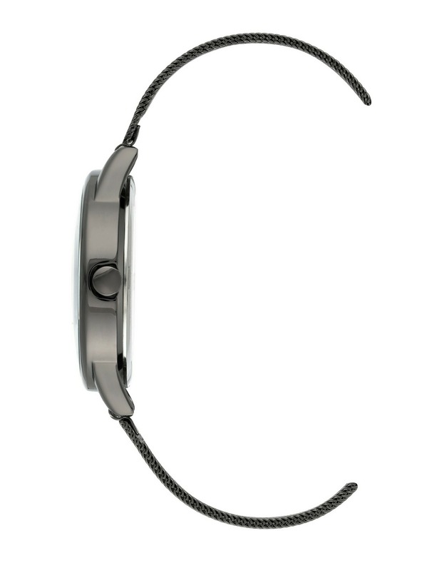 Nine West	 Damen Silberuhr Nine West NW/2429FLGY