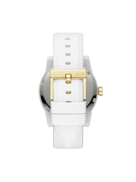 Armani Exchange Armani Exchange Damen Geschenkset Damenuhr Lady Banks und Gepäckband AX7126
